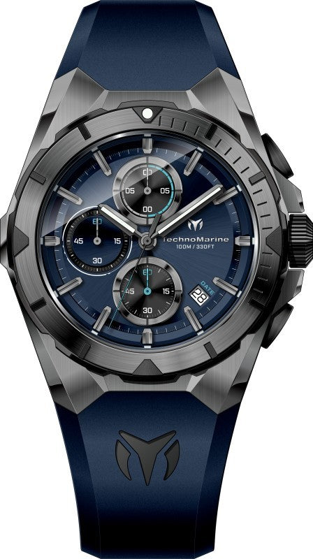 Technomarine Men's TM-318138 OCEAN Quartz VD57 Dark Blue Dial Watch
