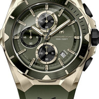 Technomarine Men's TM-318143 OCEAN Quartz VD57 Olive Green Dial Watch