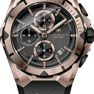 Technomarine Men's TM-318146 OCEAN Quartz VD57 Black Dial Watch