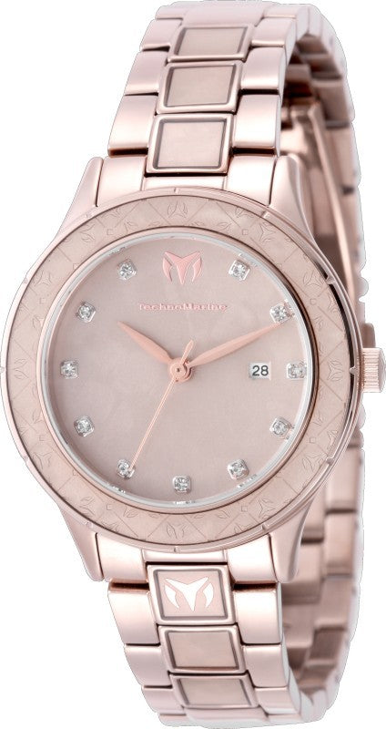 Technomarine Women's TM-725060 Sea Quartz VJ22 Brown Dial Watch