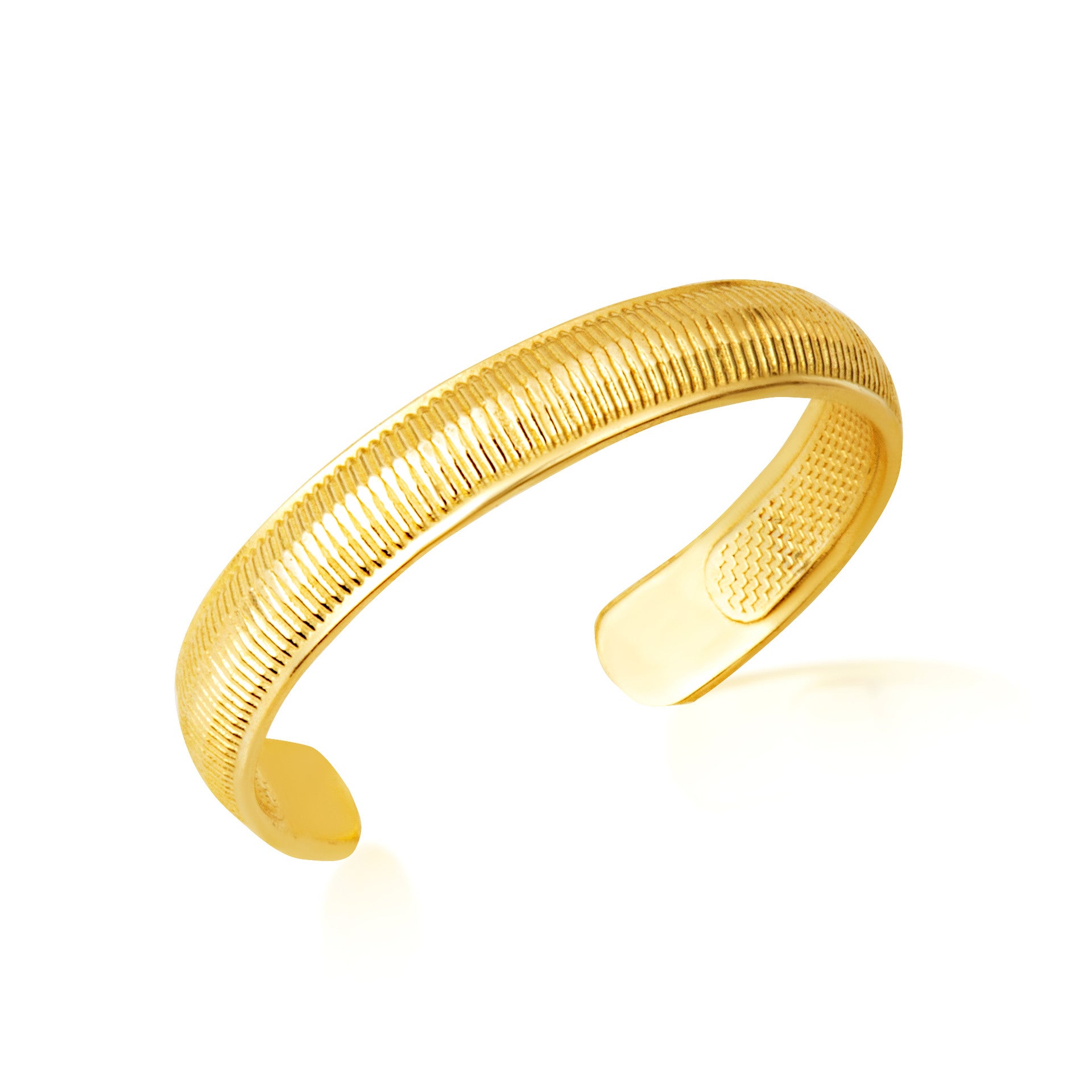 Gold Woman's Elegant Classic Toe Ring (Available in Yellow/Rose/White Gold)