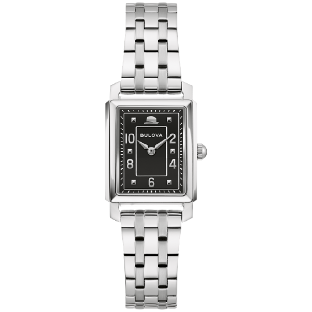 96L341 Bulova Frank Sinatra Silver Tone Women's Watch