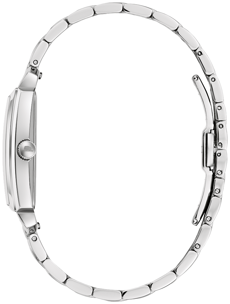 96B461 Bulova Frank Sinatra Silver-Tone Men's Watch