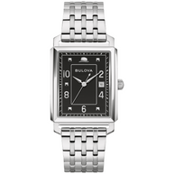 96B461 Bulova Frank Sinatra Silver-Tone Men's Watch
