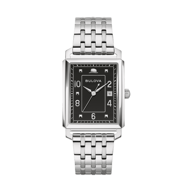 96B461 Bulova Frank Sinatra Silver-Tone Men's Watch