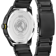 Citizen BM6987-50W Marvel Classic Thor Black Dial Stainless Steel Men's Watch