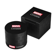 Citizen AW1019-52W Marvel Tony Stark Eco-Drive Black Steel Bracelet Men's Watch