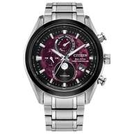 Citizen BY1018-55X Tsuki-Yomi A-T Moon Phase Red Dial Men's Watch