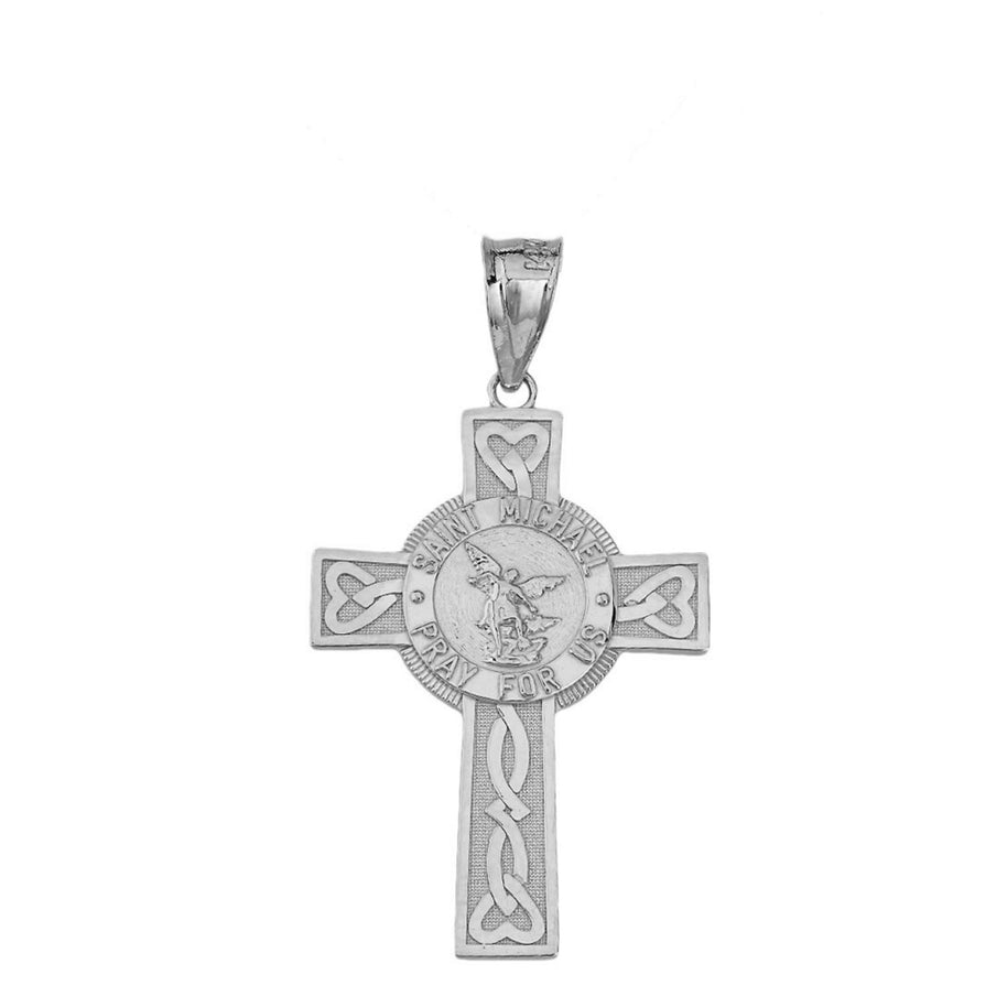 Sterling Silver Virgin Mary Guadalupe Pendant Necklace
