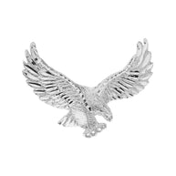 .925 Sterling Silver Flying Eagle Ring