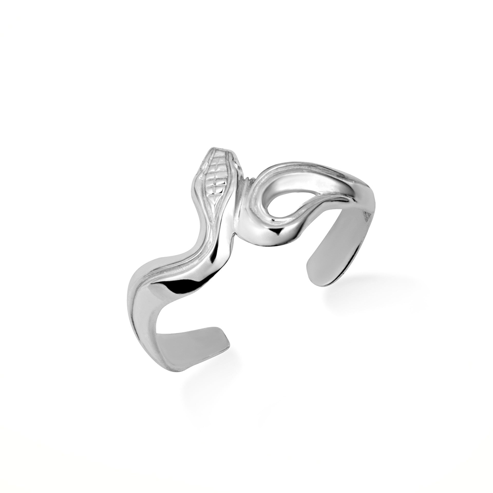Gold Serpent Snake Toe Ring (Available in Yellow/Rose/White Gold)