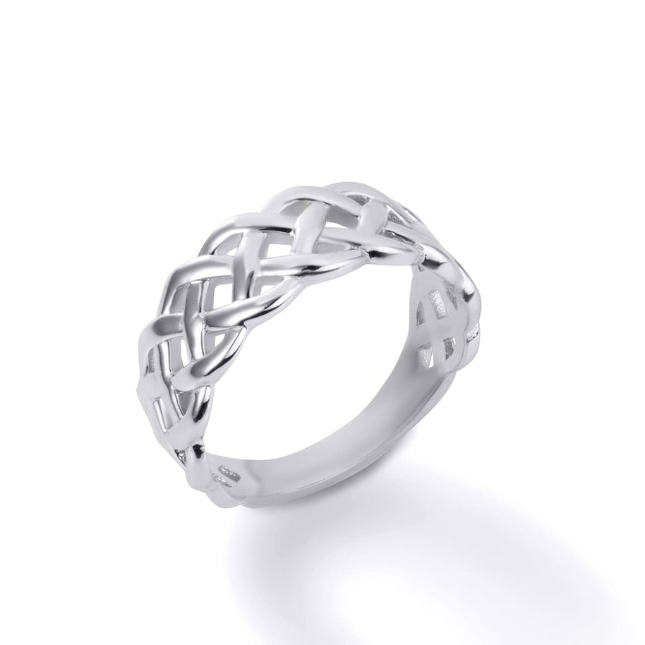 Gold Trinity Knot His Ring (Available in Yellow/Rose/White Gold)