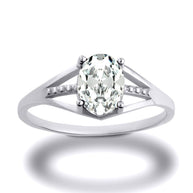 .925 Sterling Silver Ladies Birthstone Ring