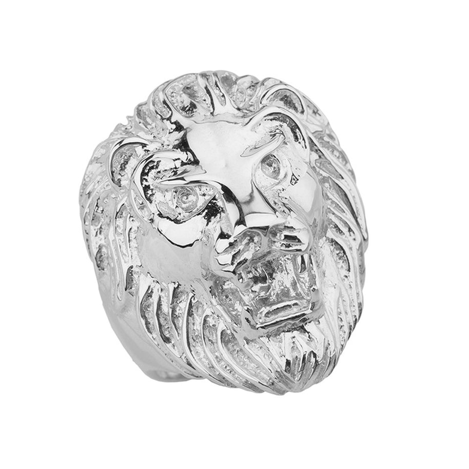 Gold Lion Head Ring (Available in Yellow/Rose/White Gold)