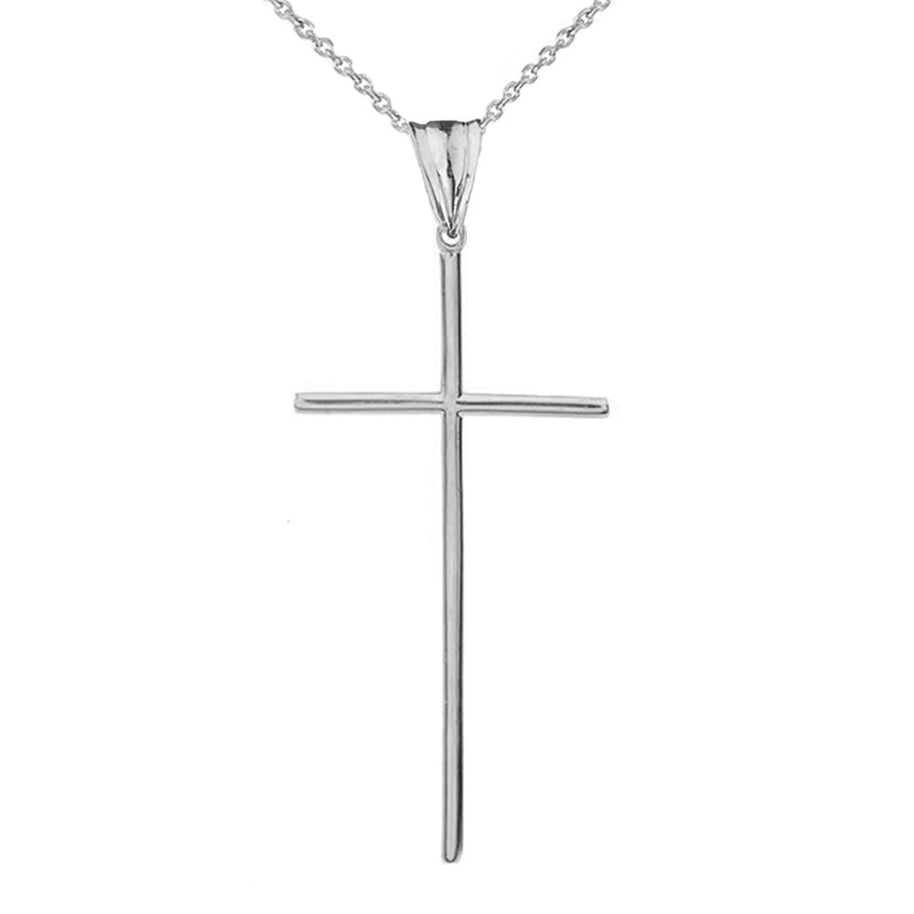 Gold Dainty Cross Pendant Necklace (1.70