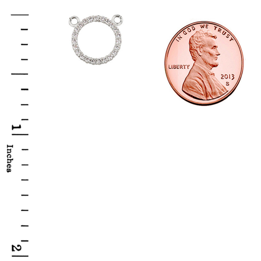 14k White Gold 