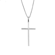 10K/14K Gold Dainty Cross Necklace (1.16
