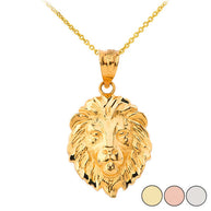 Lion's Head Small Pendant Necklace (1.01