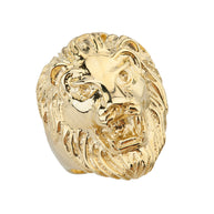 Gold Lion Head Ring (Available in Yellow/Rose/White Gold)