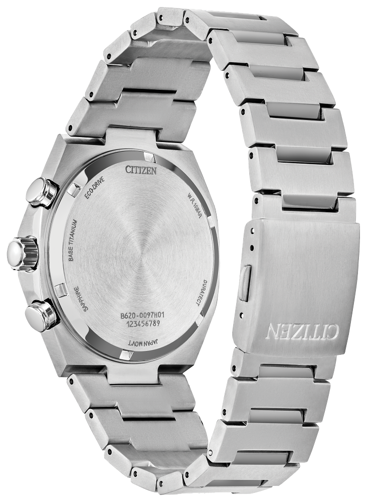 CITIZEN CA4610-85A Zenshin Chrono Chronograph White Dial Men's Watch
