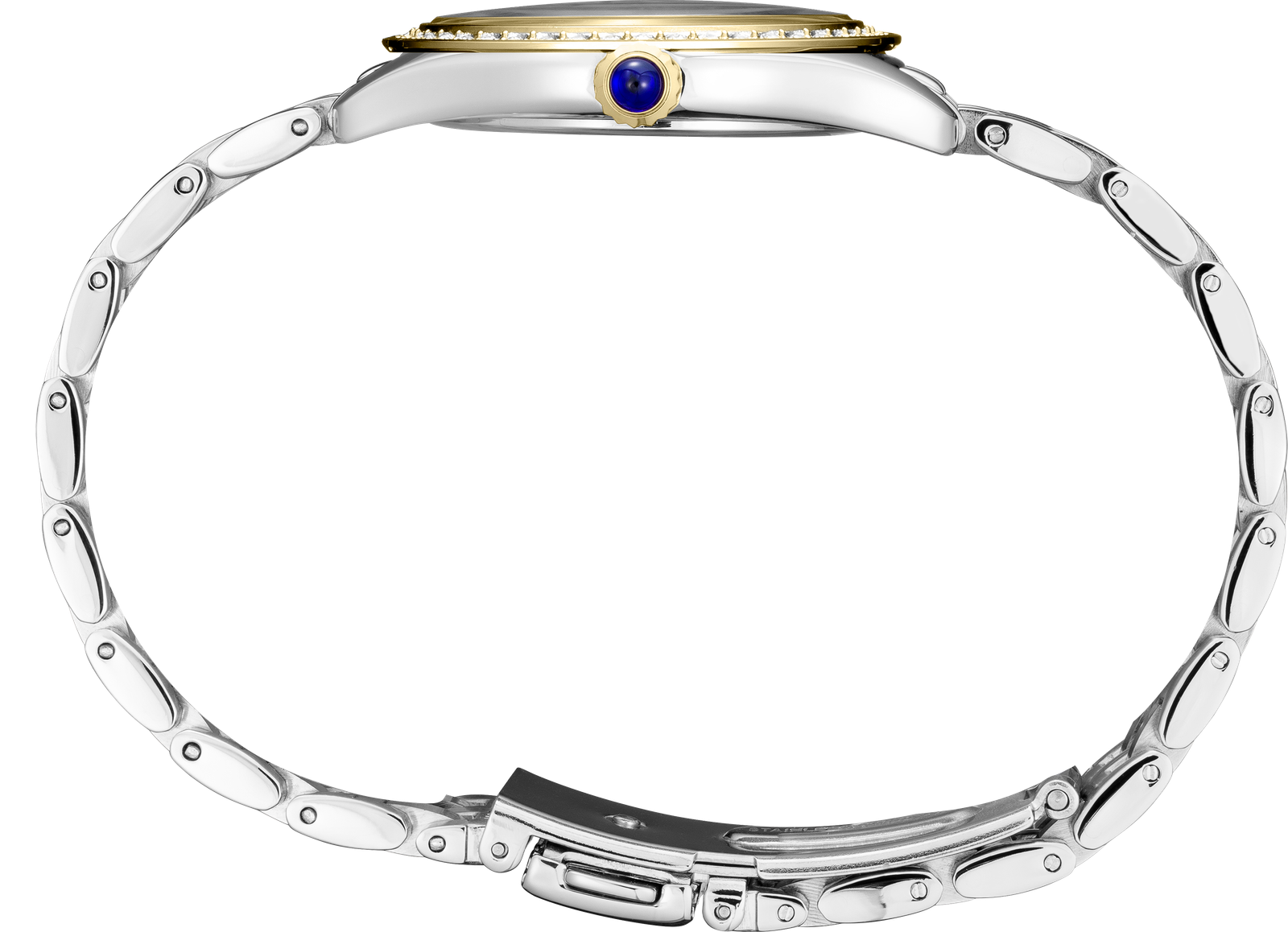 SUR392 Seiko Crystals Quartz White Dial Ladies Watch