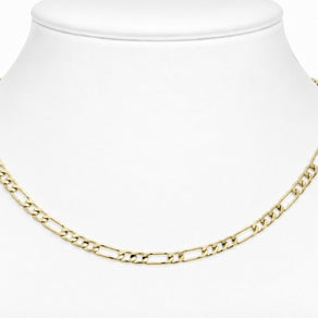 10K Yellow Gold Figaro Chain