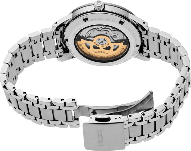 SRPL07 Seiko Presage Stainless Steel Blue Dial Men's Watch