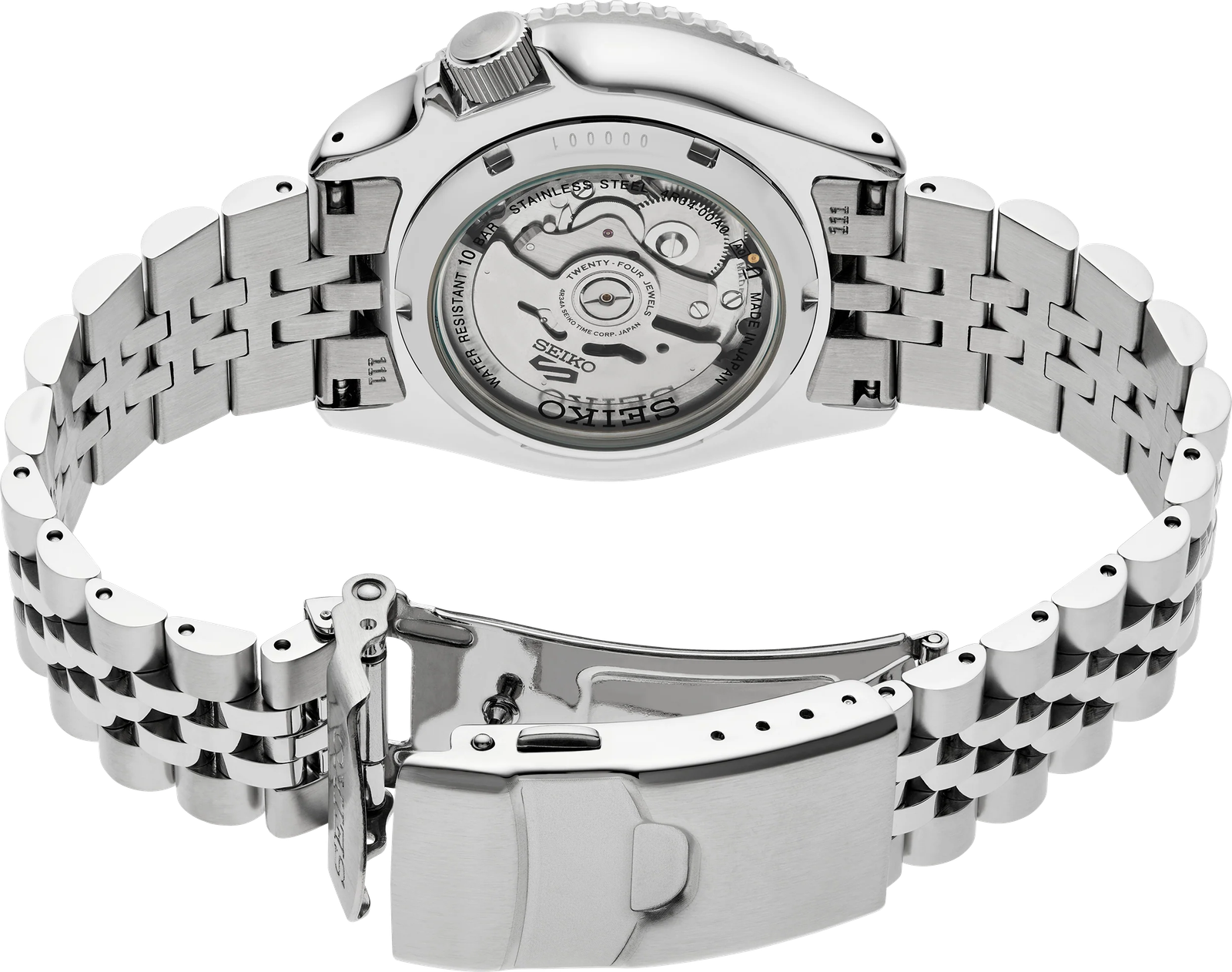 SSK035 SEIKO 5 SPORT Automatic Green Dial Stainless Men's Watch