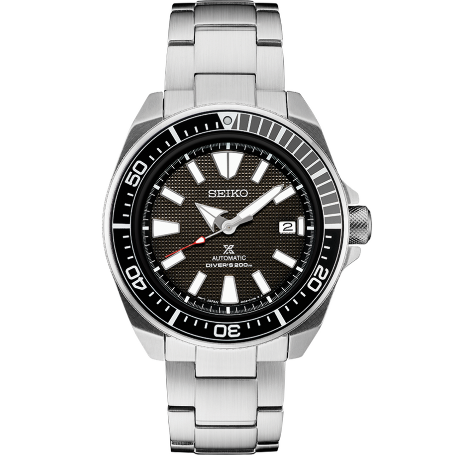 Seiko SRPF03 Prospex Automatic Samurai Diver’s Black Dial Men’s Watch