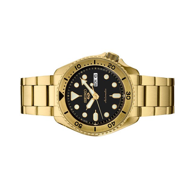 Seiko SRPK18 5 Sports Automatic Black Dial Men's Watch