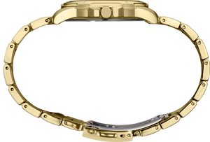 Seiko SUR358 Gold Tone Black Day Date Dial Men's Watch