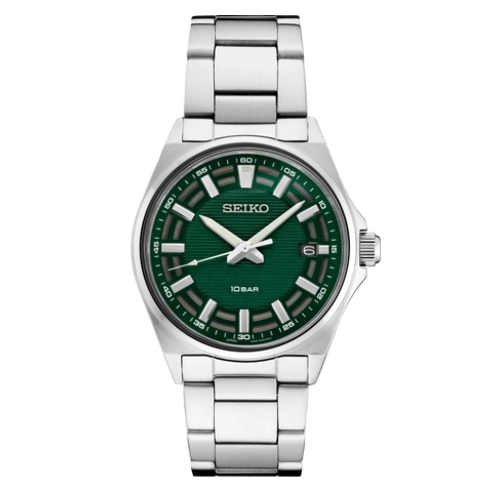 Seiko SUR503 Quartz Green Dial Men's Watch