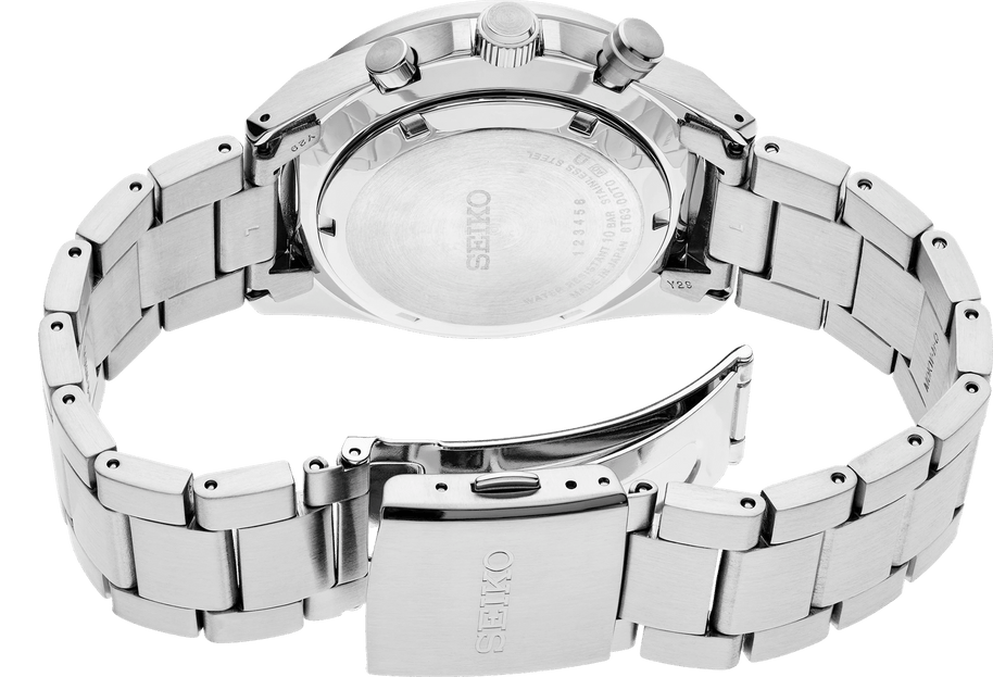 Seiko SSB405 Chronograph Green Dial Stainless Steel Men's Watch