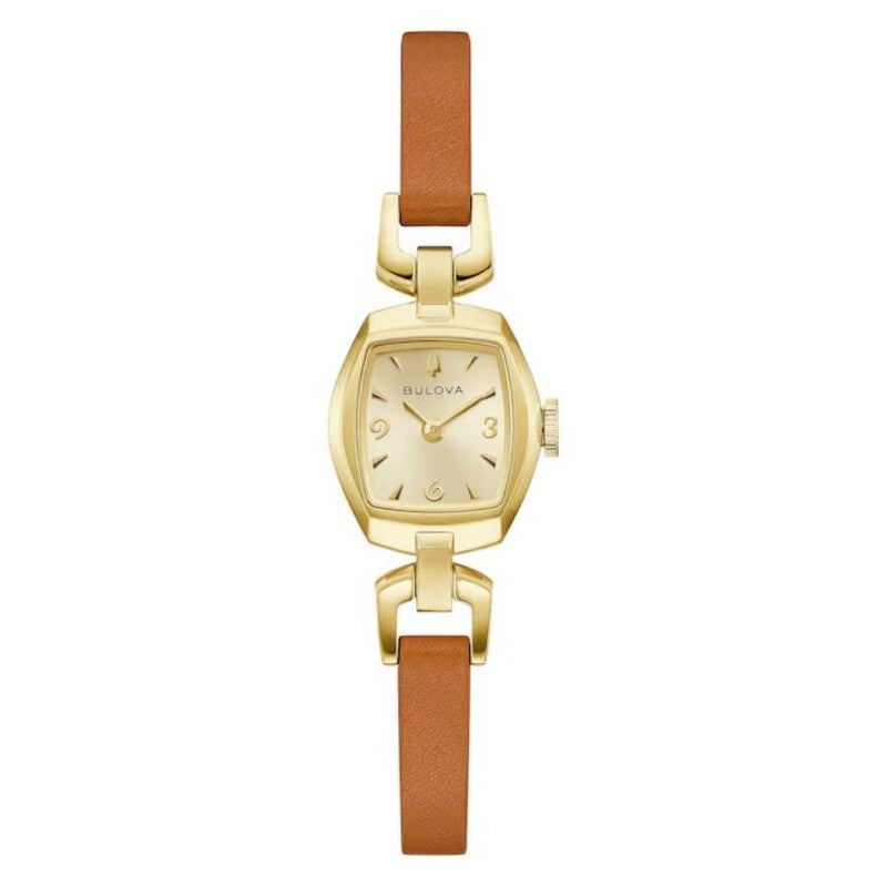 97L202 Bulova Classic Quartz Diamond Mother of Pearl Dial Rose Gold-Tone Ladies Watch