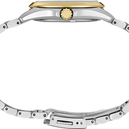 SUR608 Seiko Essentials MOP Dial Two-tone Women's Watch