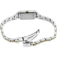 SWR046 Seiko Essentials Two Tone Black Dial Women's Watch