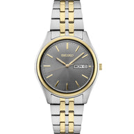 Seiko SUR432 Essentials Quartz Gray Dial Men's Watch