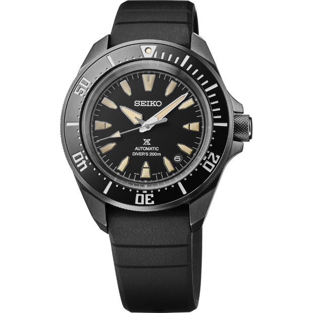 Seiko SRPL15 Prospex Black Dial Automatic Samurai Diver Men's Watch