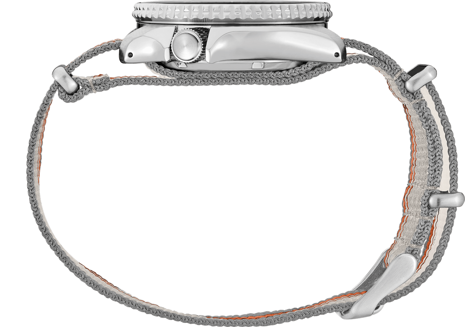 Seiko SRPK73 5 Sports Automatic Silver Dial Men's Watch