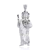 Silver Saint Jude Patron Saint of Hope (Medium 2