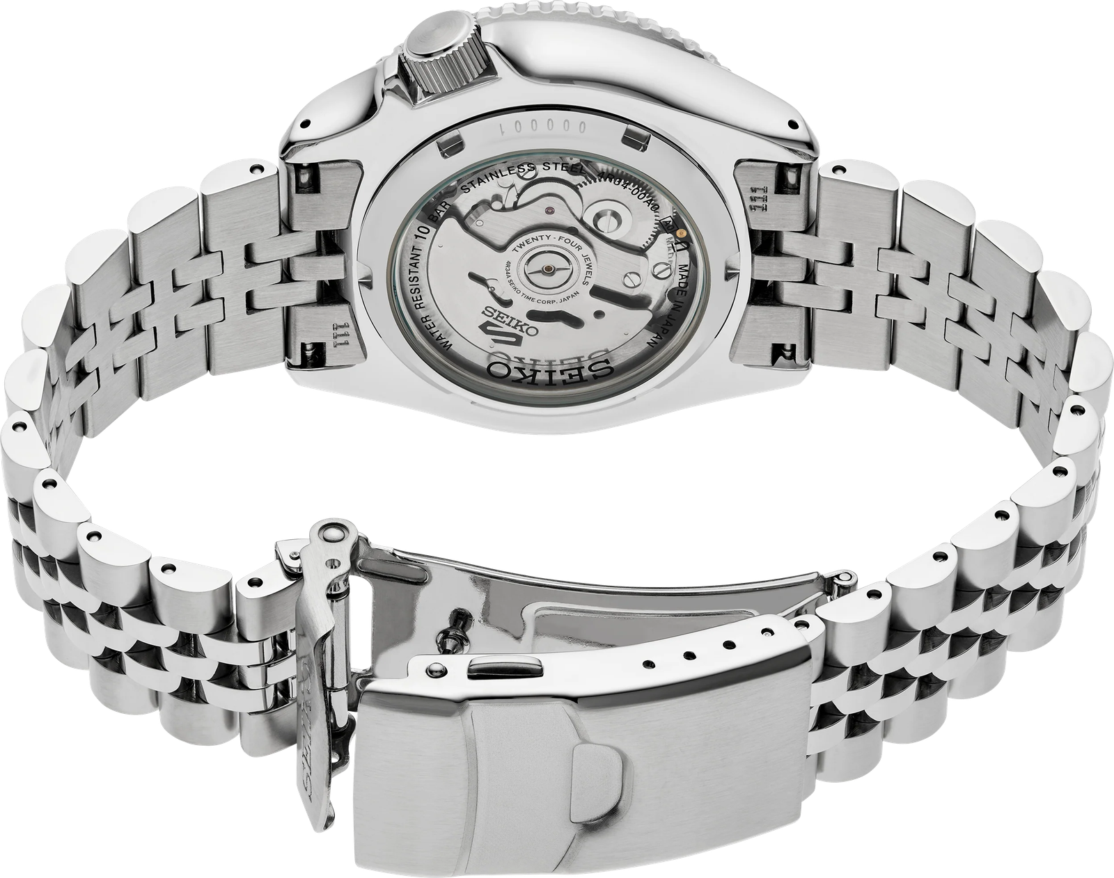 SSK033 Seiko 5 Sports Automatic White Dial Men's Watch