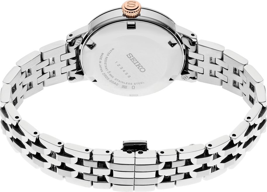 SRE009 Seiko Presage Cocktail Time Automatic White Dial Women's Watch