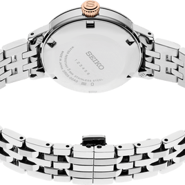 SRE009 Seiko Presage Cocktail Time Automatic White Dial Women's Watch