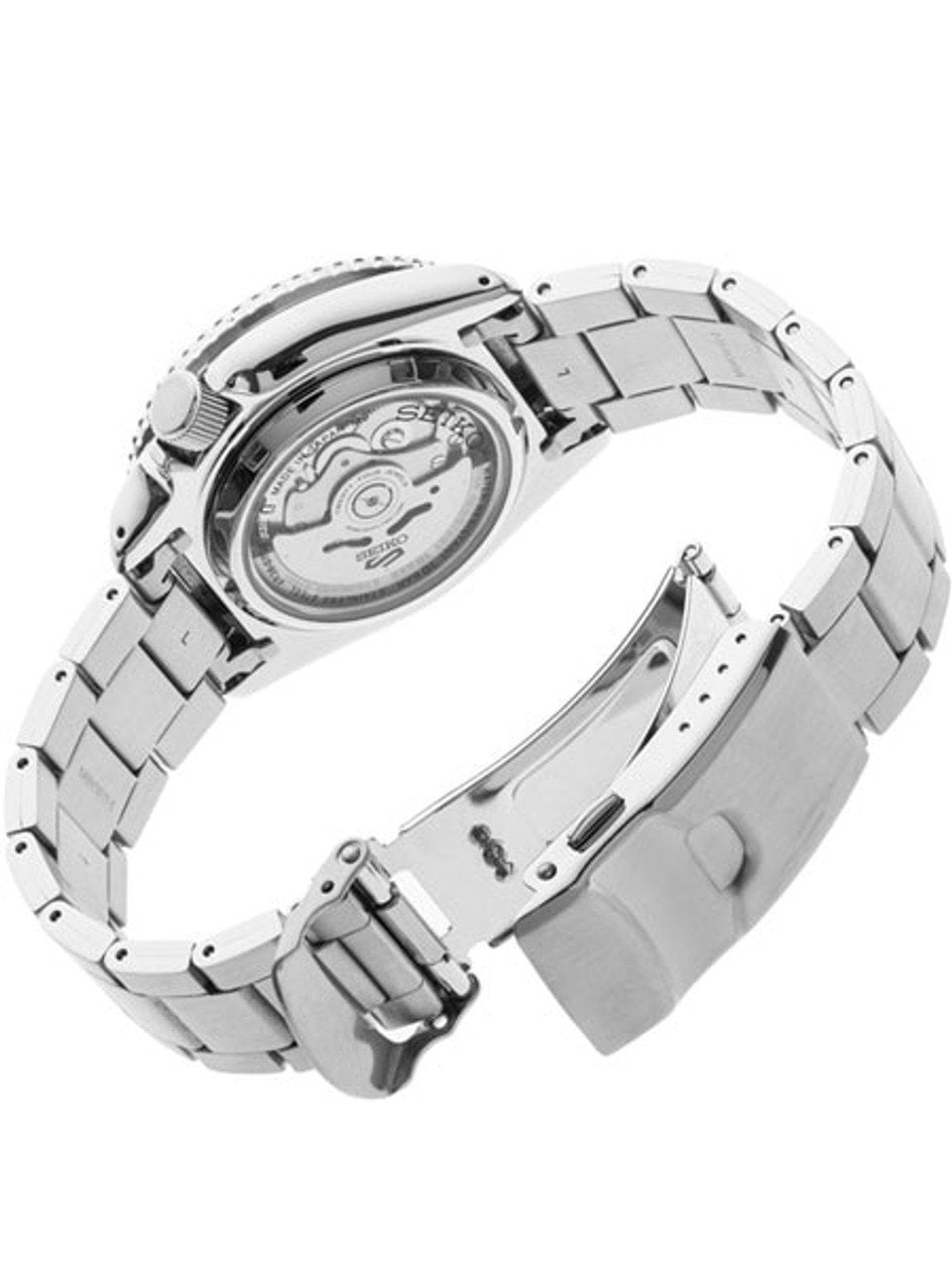 SRPD55 Seiko 5 Sports Automatic Watch with Black Dial