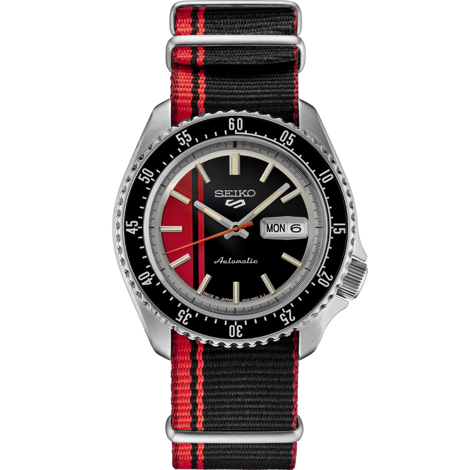 SRPK71 Seiko 5 Sports Automatic Black Dial Men's Watch