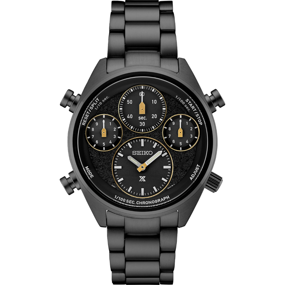 SEIKO SFJ007 Prospex Speedtimer Black Dial Chronograph Men's Watch