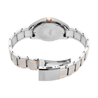 Seiko SUR322 Essentials Two-Tone Stainless Steel Women's Watch