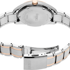 Seiko SUR322 Essentials Two-Tone Stainless Steel Women's Watch