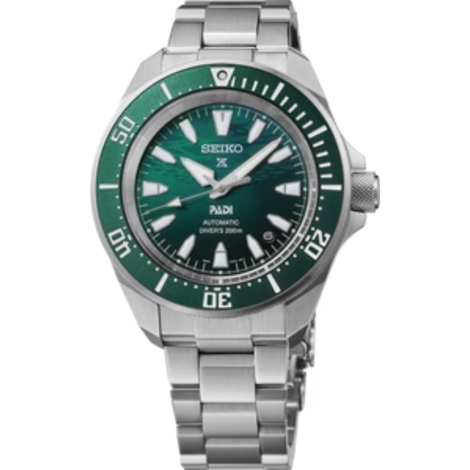Seiko SRPL53 Prospex Green Dial Stainless Steel Men's Watch