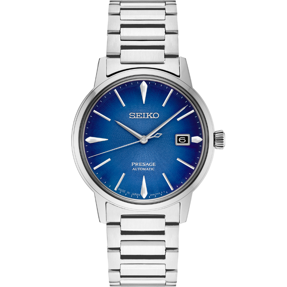 SRPJ13 Seiko Presage Cocktail Time Automatic Blue Dial Men's Watch